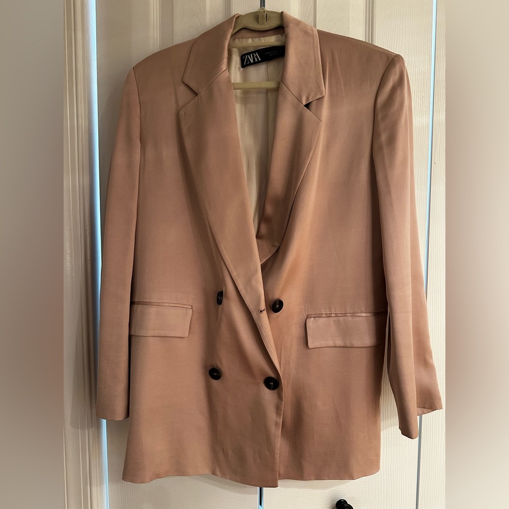 Zara Women's Pink Blazer